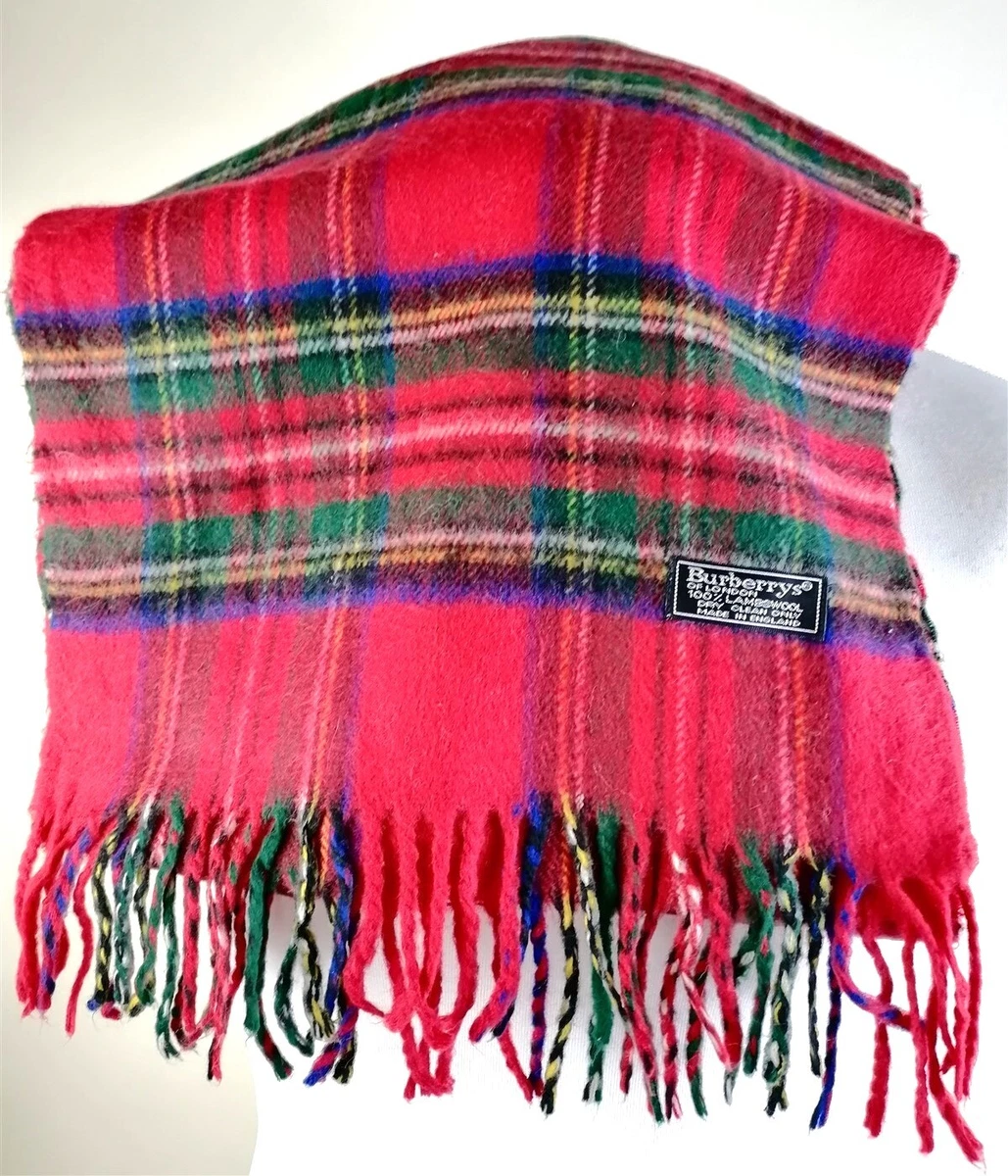 Red and white checkered scarf sale