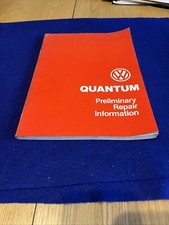 1982 Volkswagen Vw Quantum Service Training Preiliminary Dealer Repair Manual 1982 Volkswagen Vw Quantum Service Training Preiliminary Dealer Repair Manual