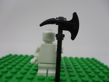 Lego Castle Medieval Black Axe with Spike New