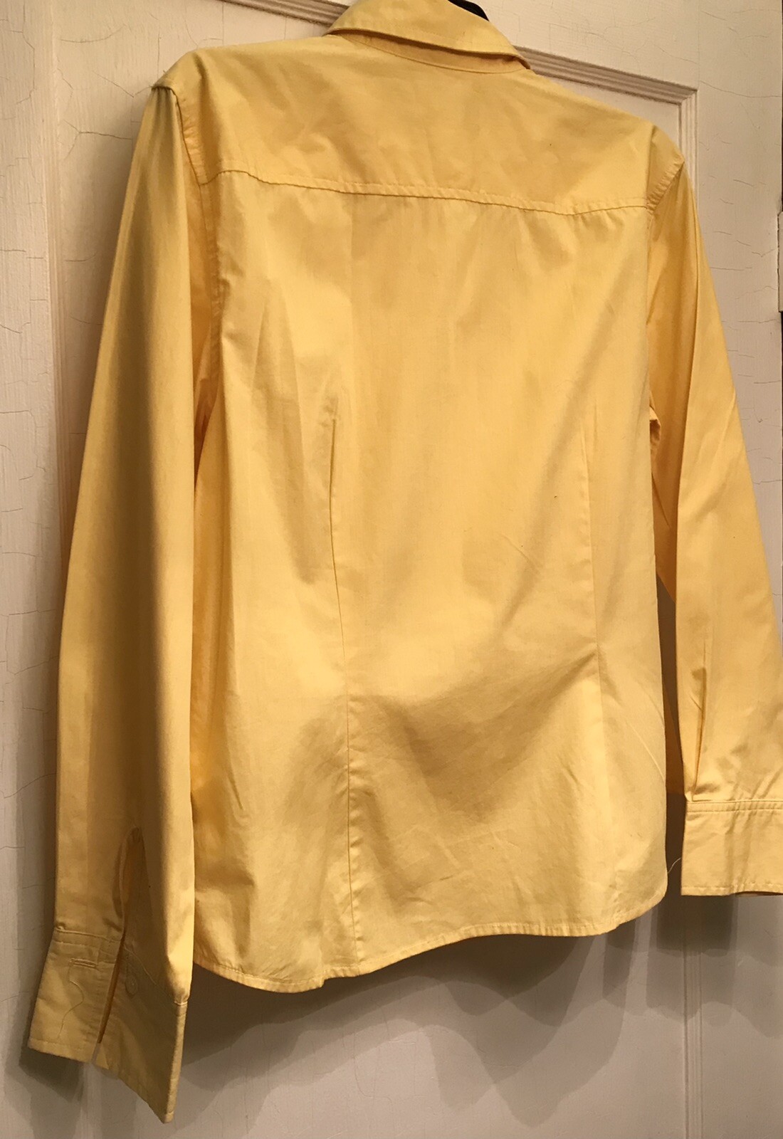 Pendleton Medium Lemon Yellow Button Up Long Slee… - image 5