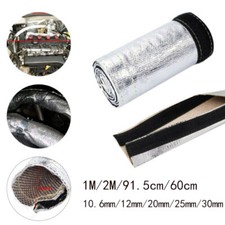 Metal Heat Shield Sleeve/Insulated Wire Hose Cover Wrap Loom Tube 10.6mm-30mm UK