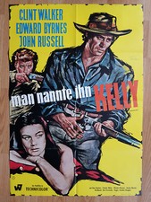 Clint Walker YELLOWSTONE KELLY - rare German 1-sheet poster 1967 ANDRA MARTIN