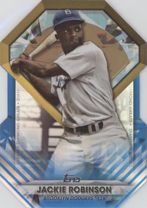 2022 Topps Series 2 - Diamond Greats Die-Cuts Jackie Robinson #DGDC-30 ...