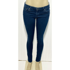 AG Adriano Goldschmied Women's The Legging Mid Rise Super Skinny Jeans Blue 27R