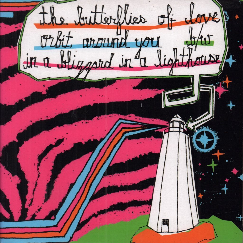 Butterflies of Love Orbit Around You 7" vinyl UK Fortuna Pop 2005 pic sleeve