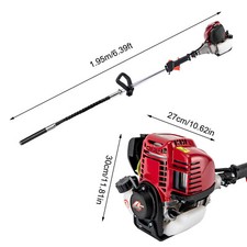 4 Stroke 35.8cc Concrete Vibrator Gas Powered Concrete Vibrating Straight-Rod US