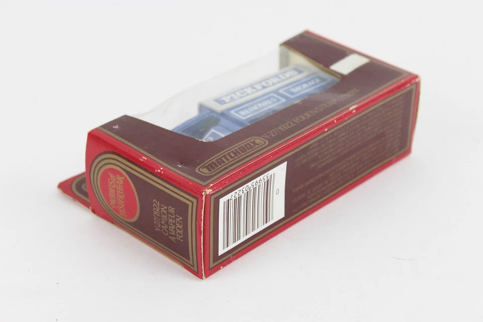 Matchbox Models Of Yesteryear Y-27 1922 Foden Steam Lorry Pickford's UK in Box - Image 3 of 4