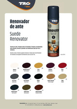 Suede Renovator Colour Restorer Spray Restore Nubuck Boot Shoe Care  250ml TRG
