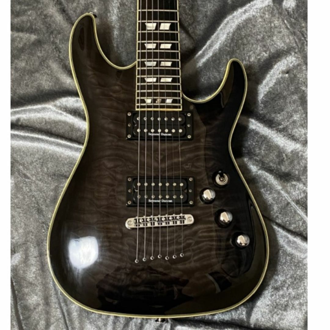 Schecter C-7 Custom セイモア・ダンカンPU搭載 7弦ギター Electric Guitar Schecter C-7 Custom 7-String Quilted Maple