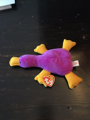 purple platypus beanie baby