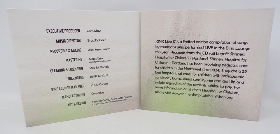 Various Artists Kink Live 17 CD FM 101.9 Foto 4 de 4