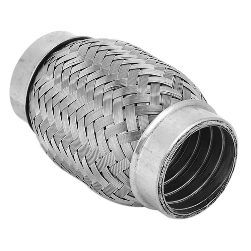 Tubo de escape flexible de acero inoxidable doble 1,5X4 pulgadas interno corrugado EE. UU. - Imagen 6 de 9