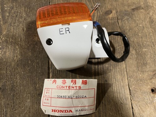 Indicador blanco Honda VFR650F, nuevo de lote antiguo, número de piezas 33650-ML7-601ZA - Imagen 2 de 2
