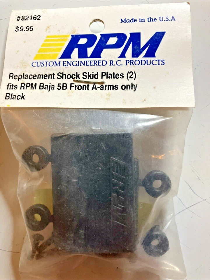 82162 RPM Replacement Lower Shock Skid Plate BAJA 5B/5T - Image 2 of 4