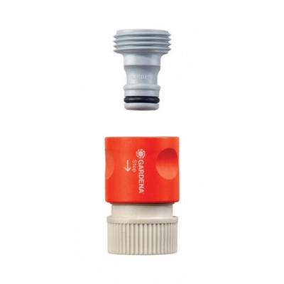 Gardena 36944 Classic Male Garden Hose Connector Set 0.62 0.5 in.