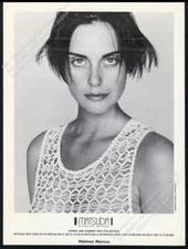 1997 Matsuda fashion woman Sugawara photo vintage print ad