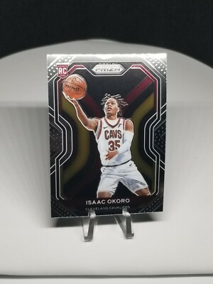 2021 Panini Prizm ISSAC OKORO Rookie RC #298 Cavaliers
