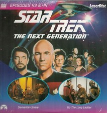 Star Trek: The Next Generation on Laser - Ep. 43 44 Laserdisc 