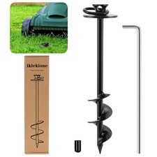 Dog Tie Out Stake,360  Swivel Dog Stake-No Tangle,Outdoor Anti-Rust Dog Run,f...