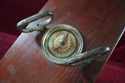 * ANTIQUE 1908 BALLYS STRENGTH TESTING MACHINE CARNIVAL AMUSMENT DEVICE RARE *