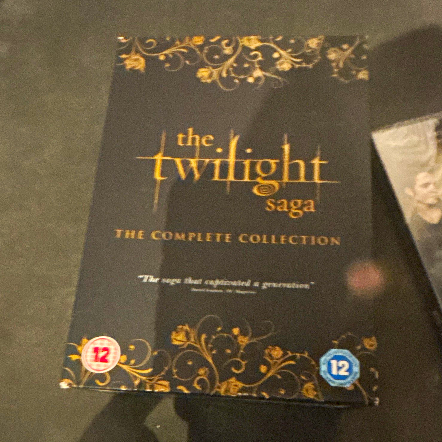 The Twilight Saga Complete Collection DVD Box Set 12 Region 2 2012 583 Mins