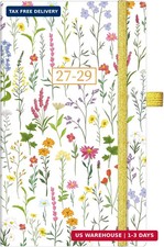 2027-2029 Pocket Monthly Planner, 3 Year Calendar 2027-2029, 6.2'' x 3.6'', Smal