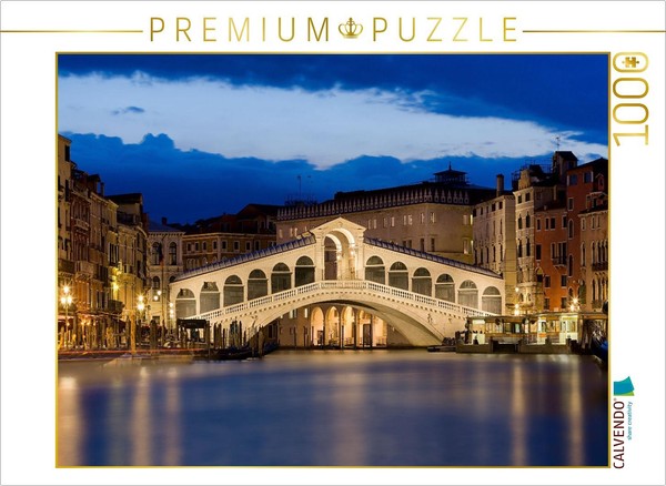 Calvendo Puzzle Rialto Bridge | 1000 Pieces, Finished Size 25.2 × 18.9 In (64 ×-image