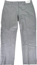 Liz Claiborne Women  s Gray Emma Slim Leg Dress Pants - 12