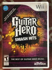 Guitar Hero Smash Hits (Activision, Nintendo Wii, 2009) Complete CIB Very Good