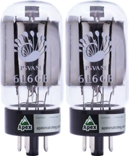 6L6GB, Clear Top, Classic Series, Psvane Vacuum Tube, Apex Matched Pair, Power