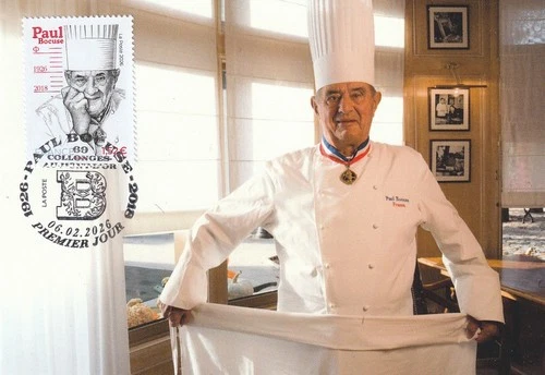 FDC 2026_Carte Max 1er jour_fdc_Paul BOCUSE, Grand French chef.