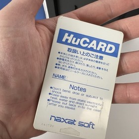 PARANOIA - PC ENGINE - HuCARD - NAXAT SOFT