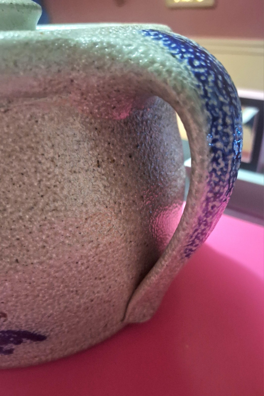 Vintage ROWE POTTERY 🩵Glaze Heavy Handmade with Original Cover