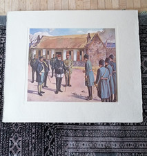 Kunstdruck Krieg Japan Russland 1905 General Nogi Offiziere Russland Verhandlung