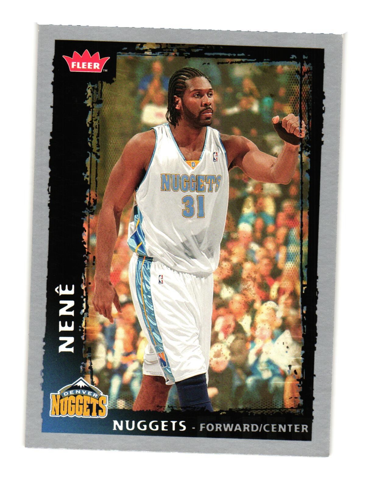 2008-09 Fleer #151 Nene Denver Nuggets