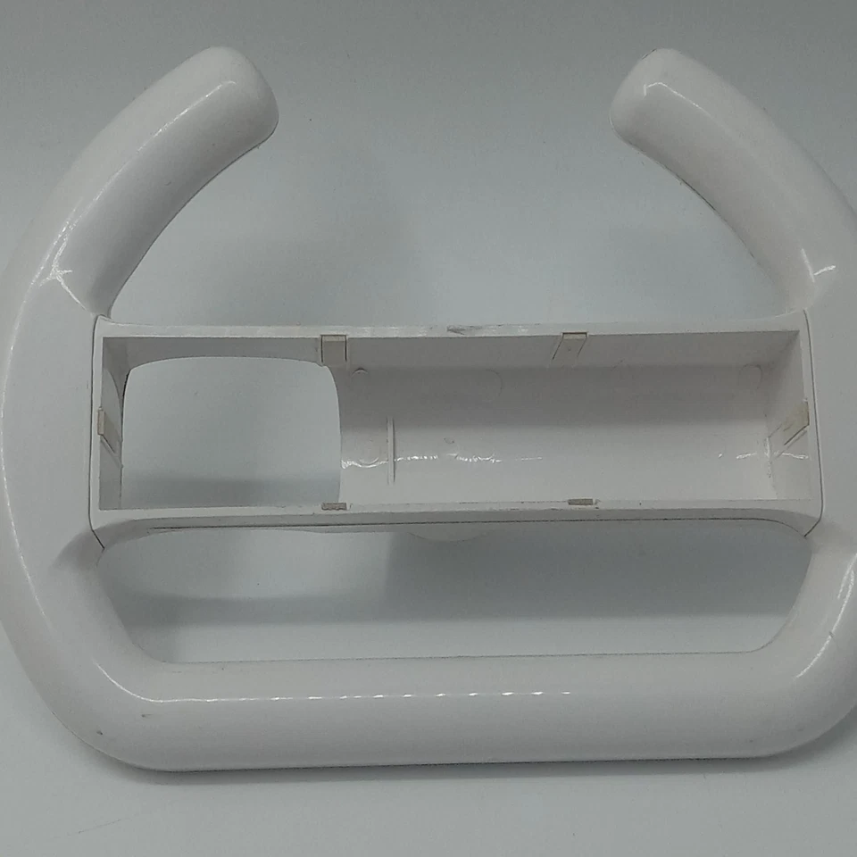 Intec Wii Remote White Racing Wheel Lot Of 3 Wheel Controller Attachments - Image 2 of 4