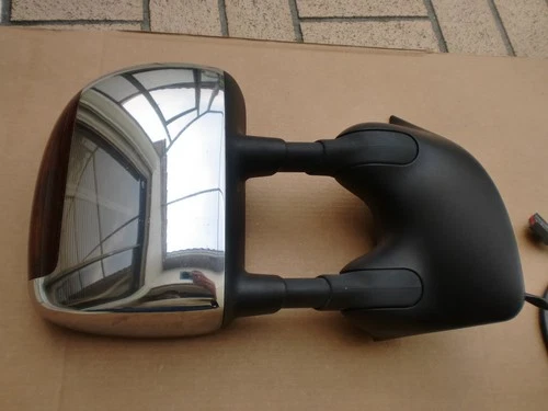 02-07 FORD F250 F350 RIGHT PASSENGER SIDE DOOR MIRROR LIGHT SIGNAL & CHROME OEM