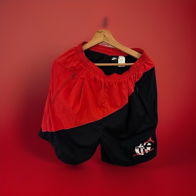 Nike Air Jordan Shorts Hose Size M     Vintage  Jordan Trunk M.J. 90s Bulls