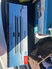 NEW Top Fin Aquarium Hinged Glass Top 22  Inches Ideal For 55-75 Gallon Tanks