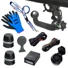 Anhängerkupplung abnehmbar für Audi A6 Allroad C7 12-14 +ESatz 13p ABE Westfalia