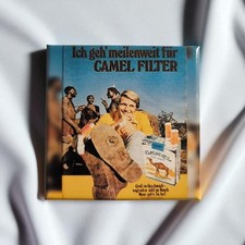 Camel Filter Retro Werbung | Kühlschrankmagnet Historisches Reklame Motiv Sammle