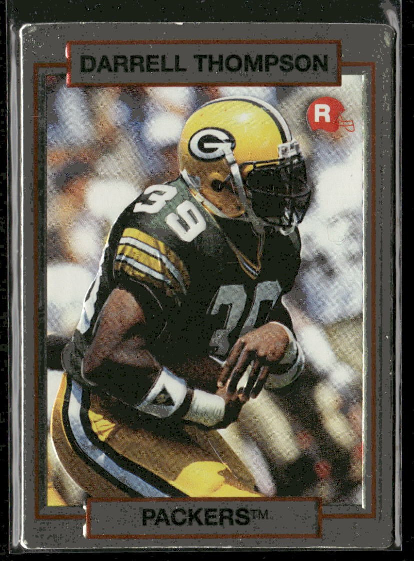 1990 Action Packed Rookie/Update Darrell Thompson RC #5 Green Bay Packers