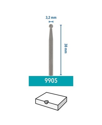 Wolfram Karbid Fräser rund 32mm Dremel 9905 Zubehör Multifunktionswerkzeug