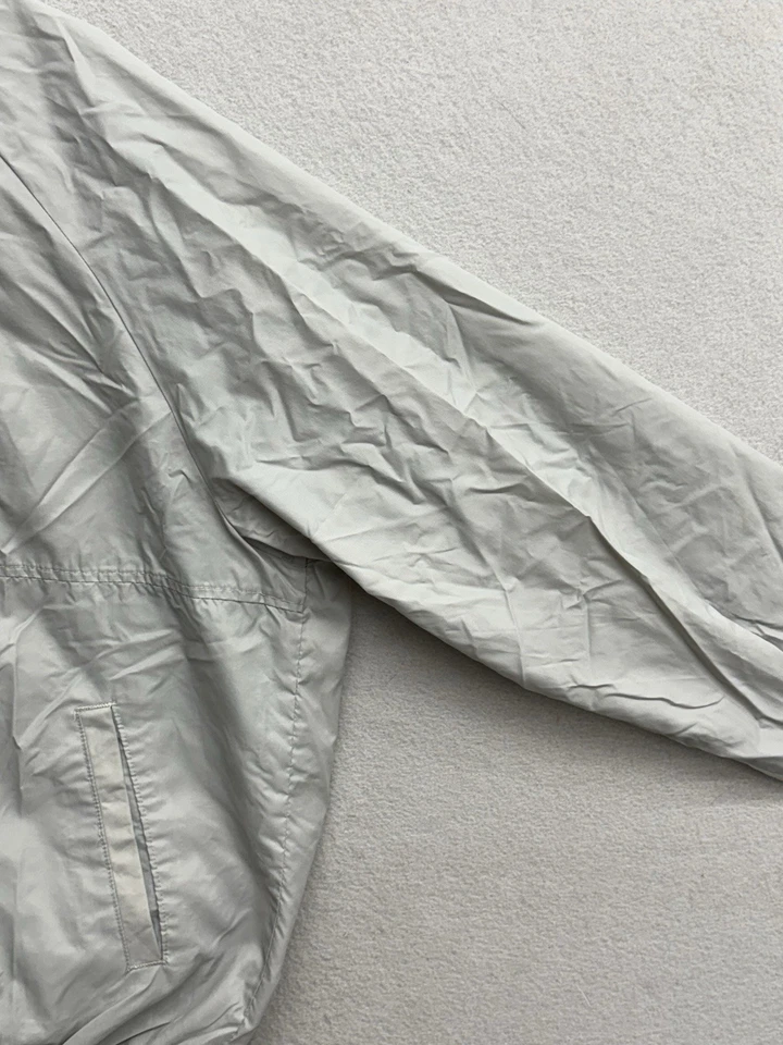 VINTAGE Utah Utes Champion Windbreaker Jacket Adult XXL Gray Full Zip Nylon 90s - Image 2 of 4