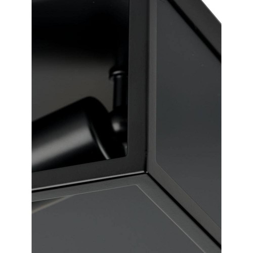 Progress Lighting Perimeter 2-Light Matte Black Modern Flush Mount Ceiling Light - Picture 4 of 11