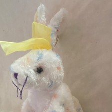 Ty Beanie Babies Carrots Rabbit Plush White Polka Dots Ages 3+ 1998