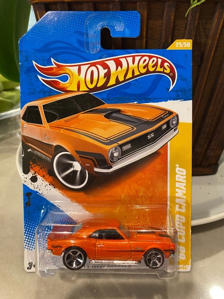 2011 Hot Wheels 25 Neu Modelle 25/15.2M68 Copo Camaro Orange Variante W/MC5 Sp-image