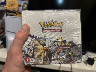 Pokemon TCG Ultra Prism Booster Box Factory SEALED (has small tear in seal.)
