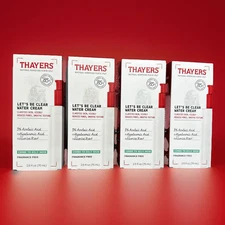 Thayers Let's Be Clear Water Cream - Combo To Oily Skin  **Lot Of 4**