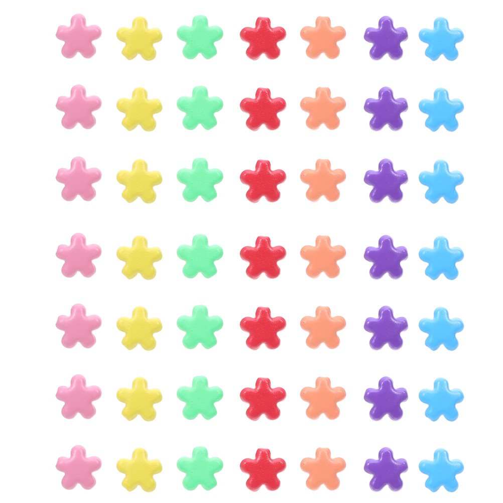 200 Pcs Double Foot Brad Nails Diy Flower Paper Brads Colorful Metal